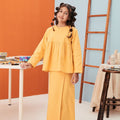 The Arte Girl Ruffle Blouse Lemon Yellow - Umbi