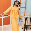 The Arte Girl Ruffle Blouse Lemon Yellow - Umbi