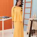 The Arte Girl Ruffle Blouse Lemon Yellow - Umbi
