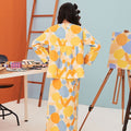 The Arte Girl Ruffle Blouse Starry Print - Umbi