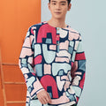 The Arte Men Kurta Top Picasso Print - Umbi