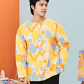 The Arte Men Kurta Top Starry Print - Umbi