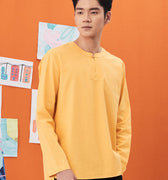The Arte Men Modern Teluk Belanga Top Lemon Yellow - Umbi