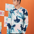 The Arte Men Modern Teluk Belanga Top Monet Print - Umbi