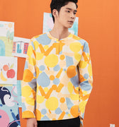The Arte Men Modern Teluk Belanga Top Starry Print - Umbi