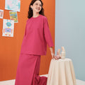 The Arte Women Boxy Blouse Fuchsia - Umbi