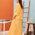 The Arte Women Boxy Blouse Lemon Yellow - Umbi