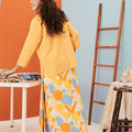 The Arte Women Boxy Blouse Lemon Yellow - Umbi
