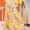 The Arte Women Flare Skirt Starry Print - Umbi