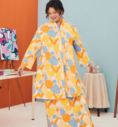 The Arte Women Long Kebaya Top Starry Print - Umbi