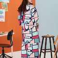The Arte Women Long Kurung Top Picasso Print - Umbi