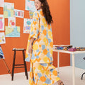 The Arte Women Long Kurung Top Starry Print - Umbi