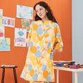 The Arte Women Long Kurung Top Starry Print - Umbi