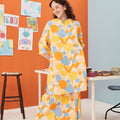 The Arte Women Long Kurung Top Starry Print - Umbi