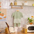 The Breakfast Club Baby Baju Melayu 3 - in - 1 Mint Green - Umbi