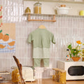 The Breakfast Club Baby Baju Melayu 3 - in - 1 Mint Green - Umbi