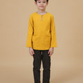 The Breakfast Club Boy Slim Fit Teluk Belanga Mustard - Umbi