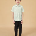 The Breakfast Club Boy Sunday Shirt Pandan Print - Umbi