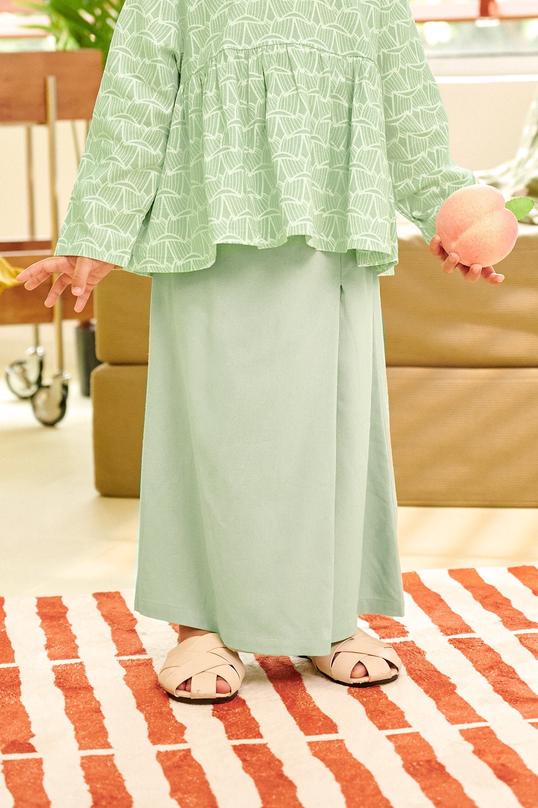 The Breakfast Club Girl Classic Skirt Mint Green - Umbi