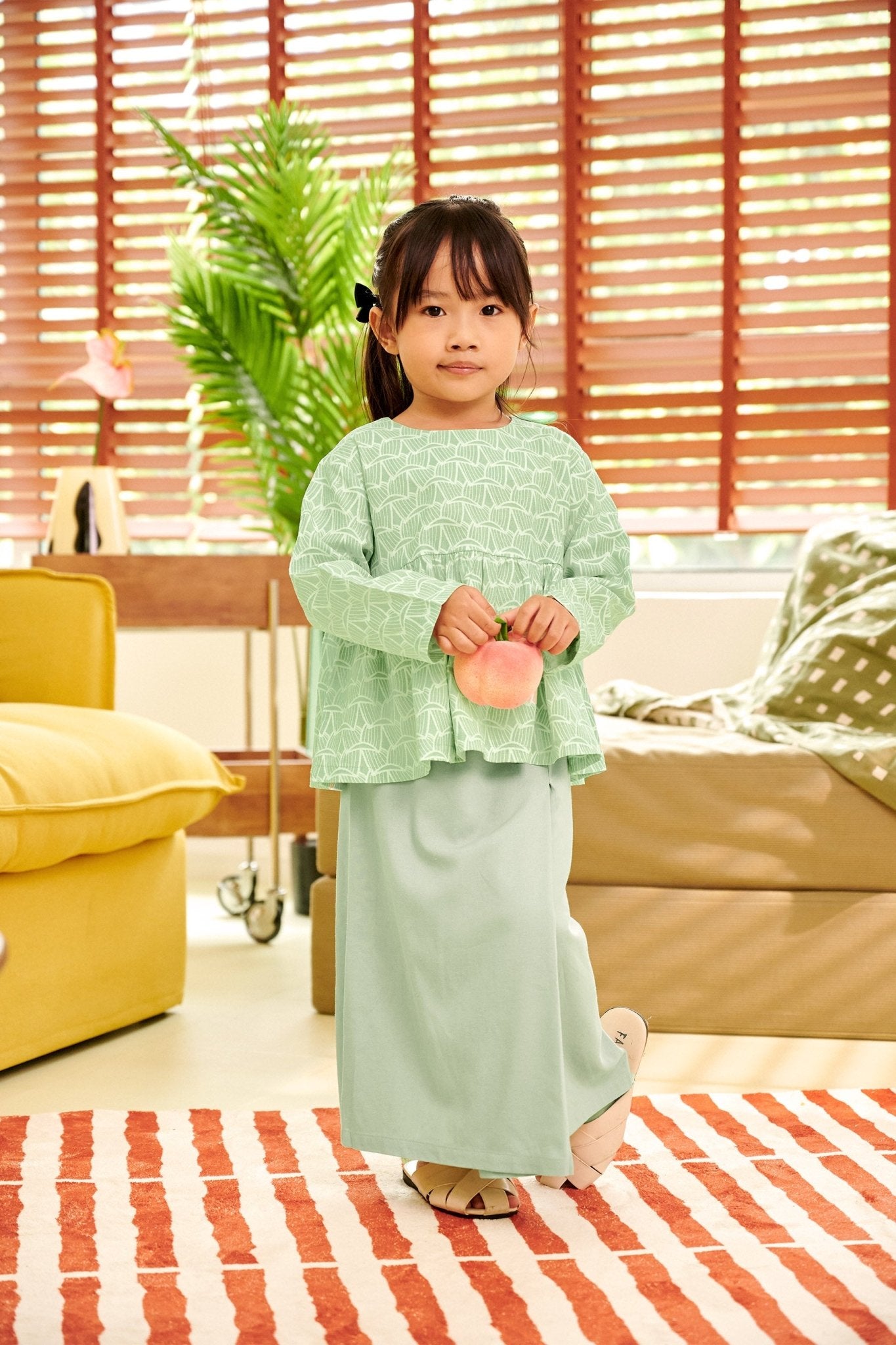 The Breakfast Club Girl Classic Skirt Mint Green - Umbi