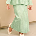 The Breakfast Club Girl Classic Skirt Pandan Print - Umbi