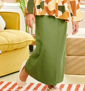 The Breakfast Club Girl Classic Skirt Pine Green - Umbi