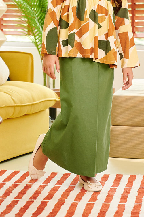 The Breakfast Club Girl Classic Skirt Pine Green