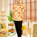 The Breakfast Club Men Holiday Shirt Marmalade Print - Umbi