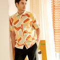 The Breakfast Club Men Holiday Shirt Marmalade Print - Umbi