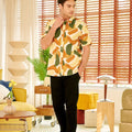 The Breakfast Club Men Holiday Shirt Nasi Lemak Print (Retro Effect) - Umbi
