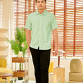The Breakfast Club Men Holiday Shirt Pandan Print - Umbi