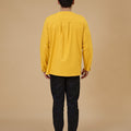 The Breakfast Club Men Kurta Mustard - Umbi