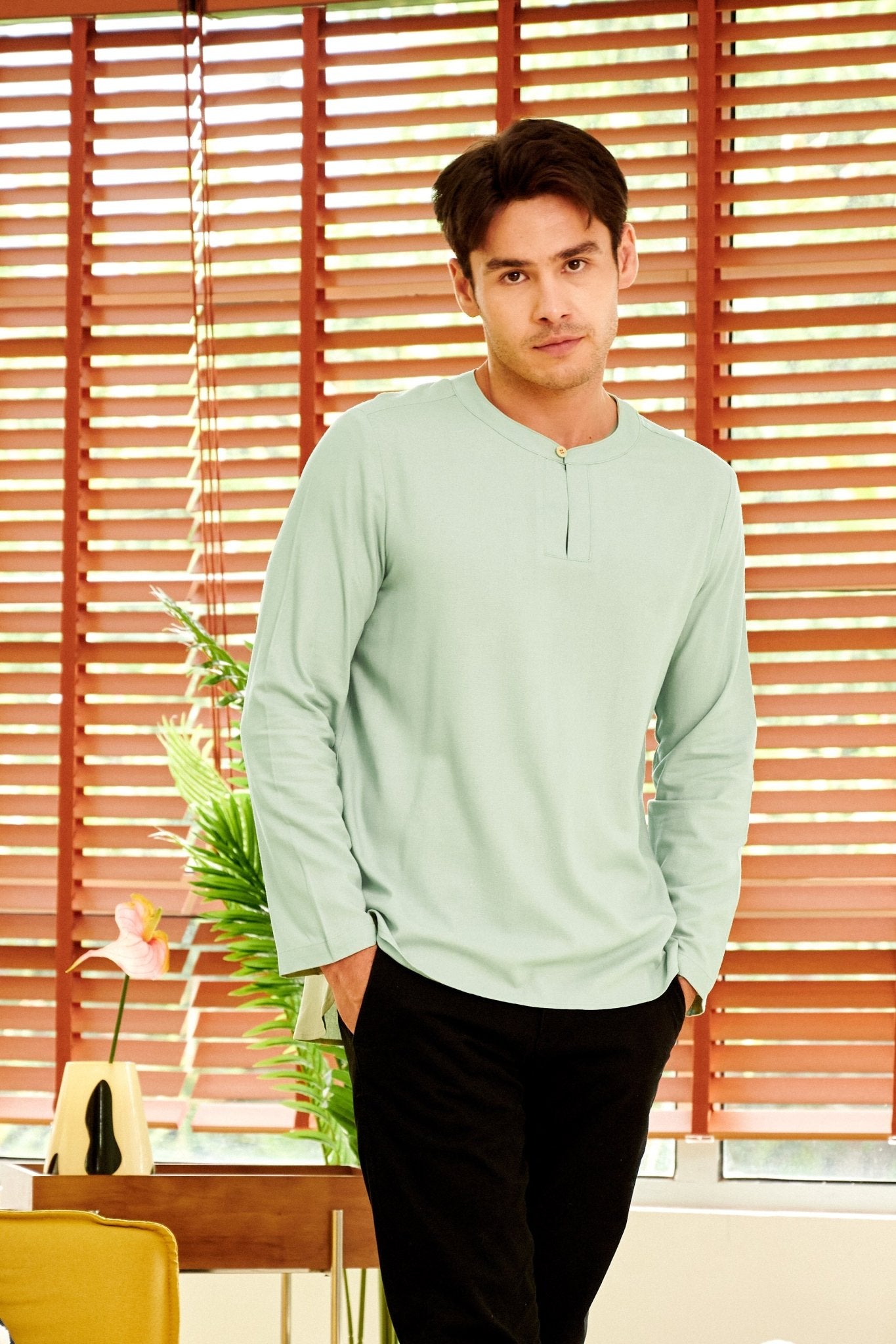 The Breakfast Club Men Teluk Belanga Mint Green - Umbi