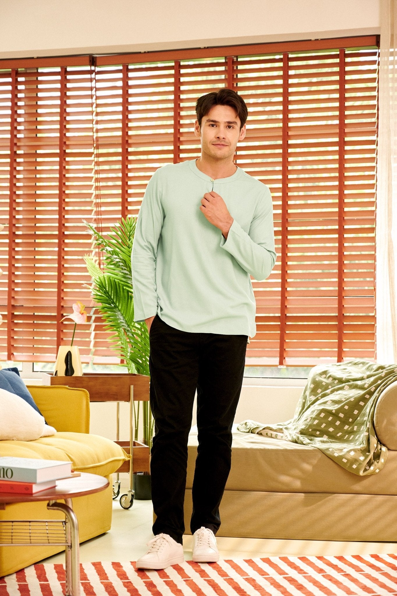 The Breakfast Club Men Teluk Belanga Mint Green - Umbi