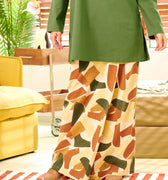 The Breakfast Club Women Classic Skirt Nasi Lemak Print (Retro Effect) - Umbi