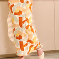 The Breakfast Club Women Classic Skirt with Scallop Embroidery Marmalade Print - Umbi