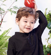 The Bumi Baju Melayu Top Black - Umbi