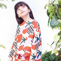 The Bumi Boxy Blouse Tomato Cherry Print - Umbi