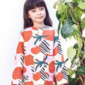 The Bumi Classic Kurung Top Tomato Cherry Print - Umbi