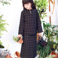 The Bumi Classic Skirt Checked Black Print - Umbi