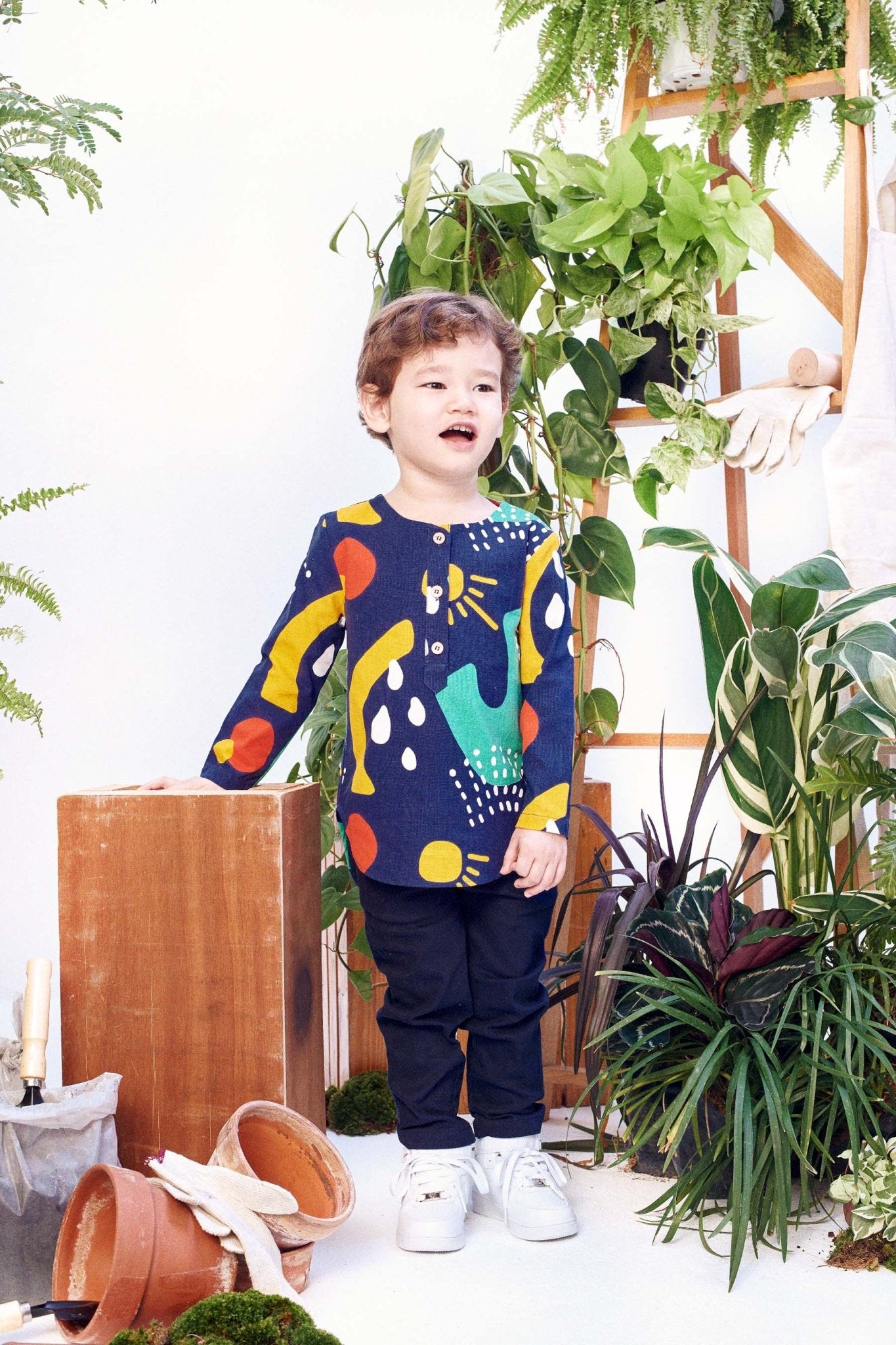 The Bumi Kurta Bumi Print - Umbi