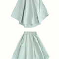 The Bumi Teacup Skirt Sage Green - Umbi