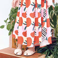 The Bumi Teacup Skirt Tomato Cherry Print - Umbi