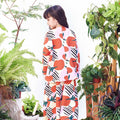 The Bumi Teacup Skirt Tomato Cherry Print - Umbi