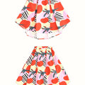 The Bumi Teacup Skirt Tomato Cherry Print - Umbi