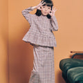 The Cahya Classic Skirt Checked Print - Umbi