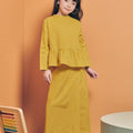 The Cahya Classic Skirt Mustard - Umbi