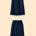 The Cahya Classic Skirt Navy Blue - Umbi