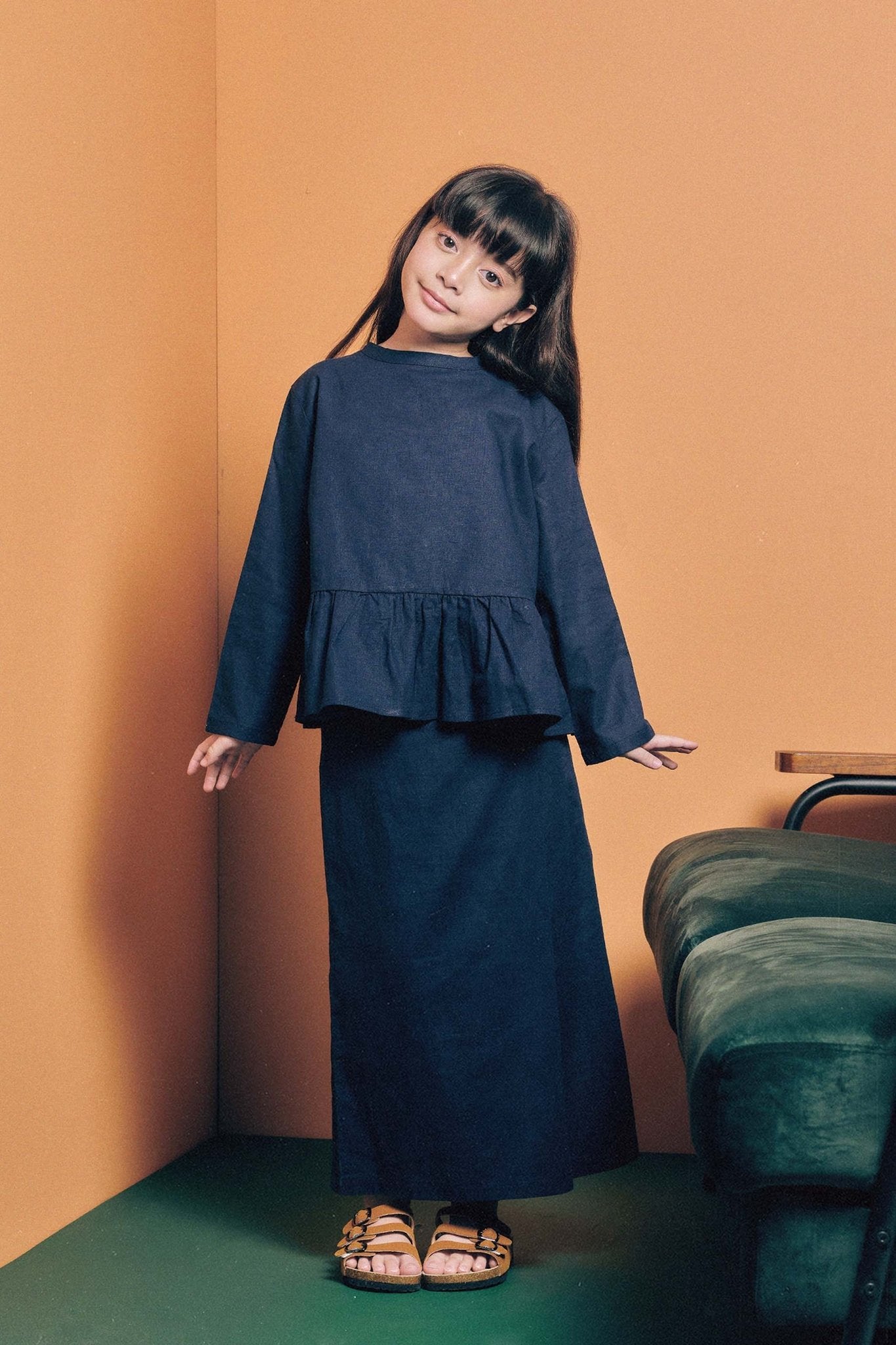 The Cahya Classic Skirt Navy Blue - Umbi