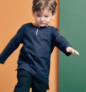 The Cahya Slim Fit Teluk Belanga Navy Blue - Umbi
